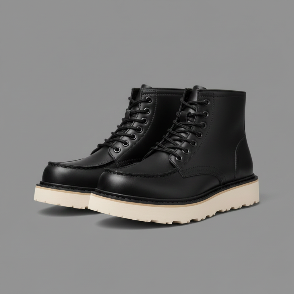Uriel Schnürstiefeletten Herren | Strapazierfähige Lederschuhe