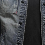 Herren Blaue Denim-Jacke – Regular Fit
