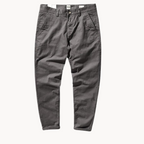 Herren Baumwollhose Grau Regular Fit – Chino Freizeithose