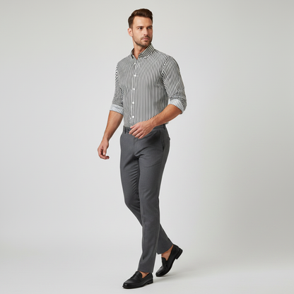 Antonio Gestreiftes Herrenhemd | Sommer Hemd Herren