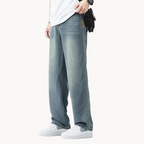 Herren Herbst Jeans – Relaxed Fit Casual Stretch Jeans