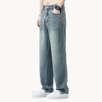Herren Herbst Jeans – Relaxed Fit Casual Stretch Jeans