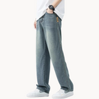 Herren Herbst Jeans – Relaxed Fit Casual Stretch Jeans