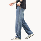 Herren Herbst Jeans – Relaxed Fit Casual Stretch Jeans