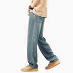 Herren Herbst Jeans – Relaxed Fit Casual Stretch Jeans