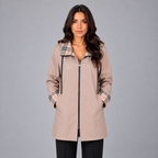 Damen Regenmantel mit Kapuze – Regular Fit