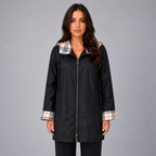 Damen Regenmantel mit Kapuze – Regular Fit