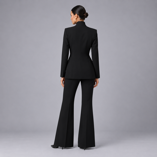 Damen Business-Hosenanzug mit Blazer – Slim Fit