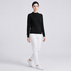 Damen Woll-Rollkragenpullover aus Feinstrick – Slim Fit