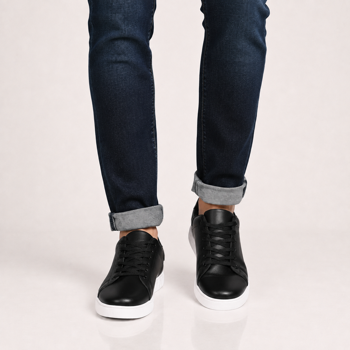 Herren Court-Sneaker – Klassische Flache Turnschuhe