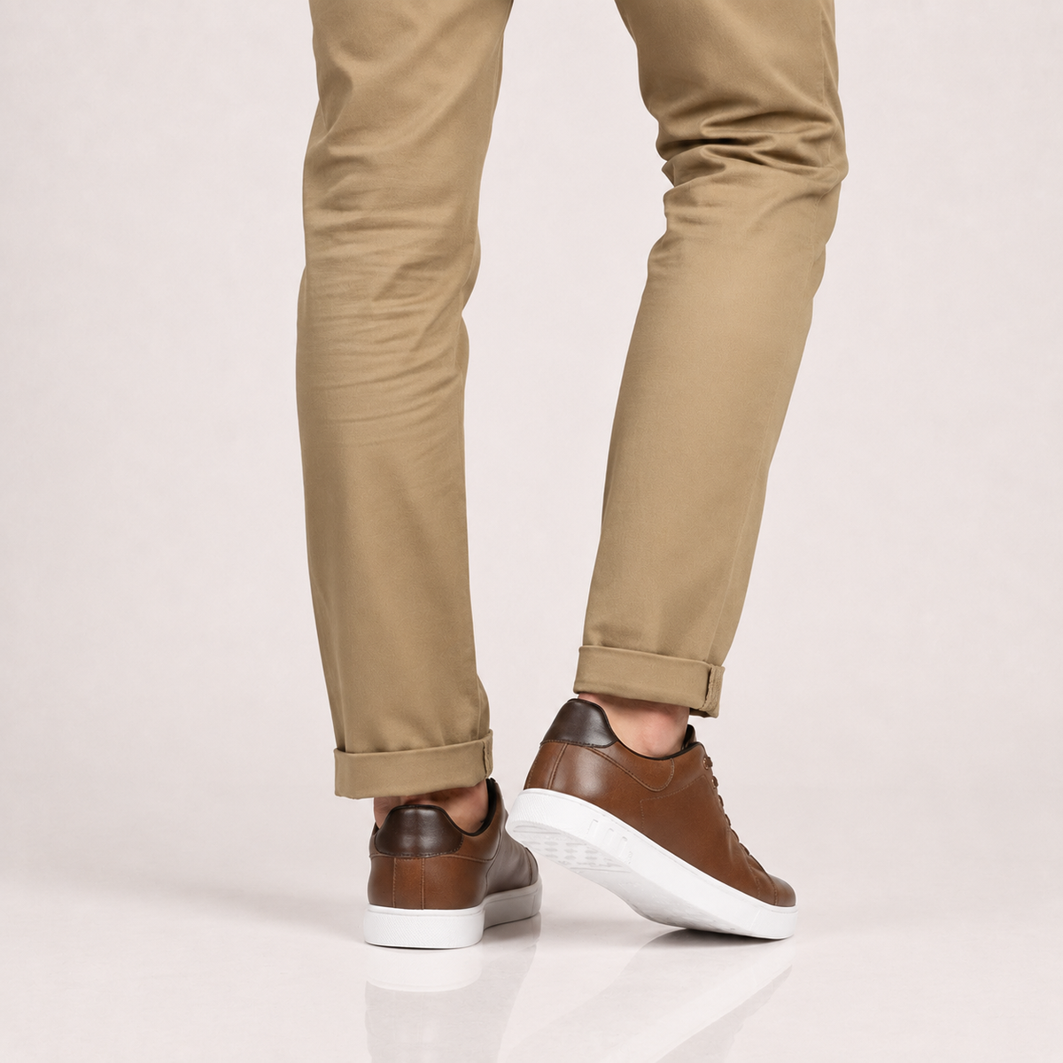 Herren Court-Sneaker – Klassische Flache Turnschuhe