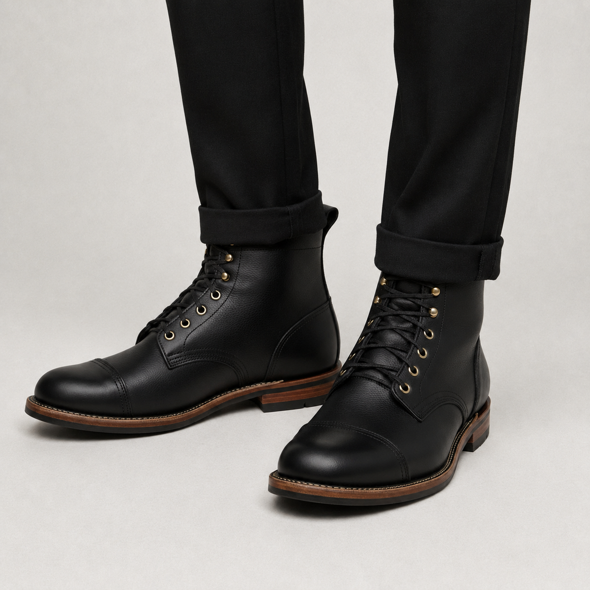Herren Arbeitsstiefel - Mit Schnürverschluss