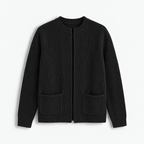 Damen Offene Strickjacke mit Taschen – Relaxed Fit
