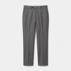 Herren Wollhose mit Bügelfalte – Slim Fit