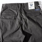 Herren Baumwollhose Grau Regular Fit – Chino Freizeithose