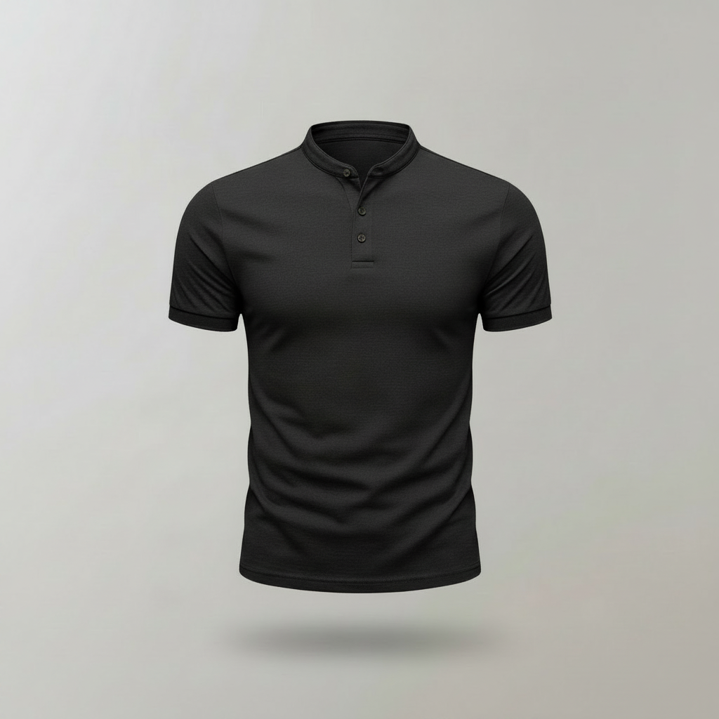 Elegantes Poloshirt Herren | Klassischer Stil Langarm