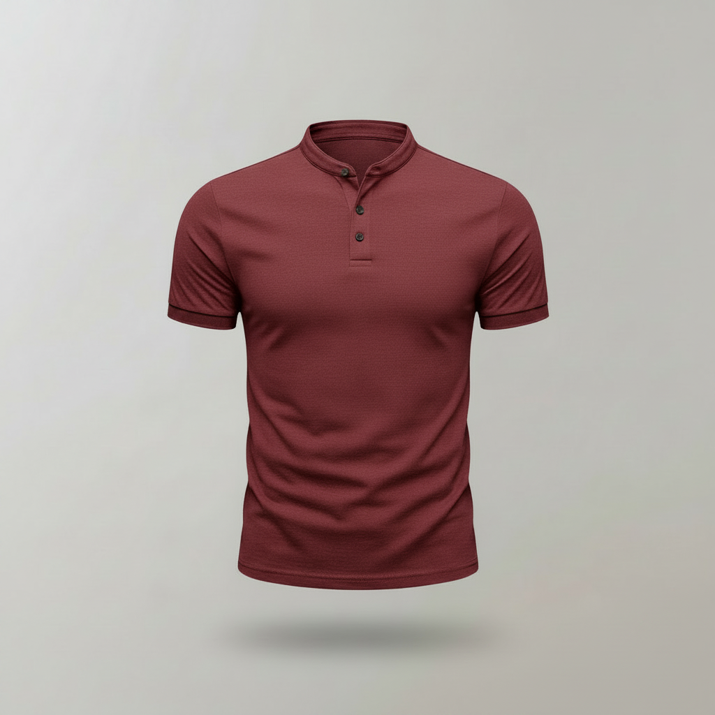 Elegantes Poloshirt Herren | Klassischer Stil Langarm