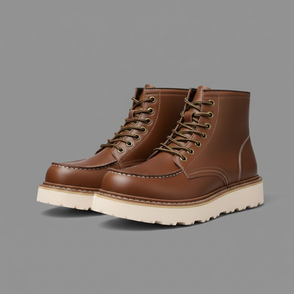 Uriel Schnürstiefeletten Herren | Strapazierfähige Lederschuhe