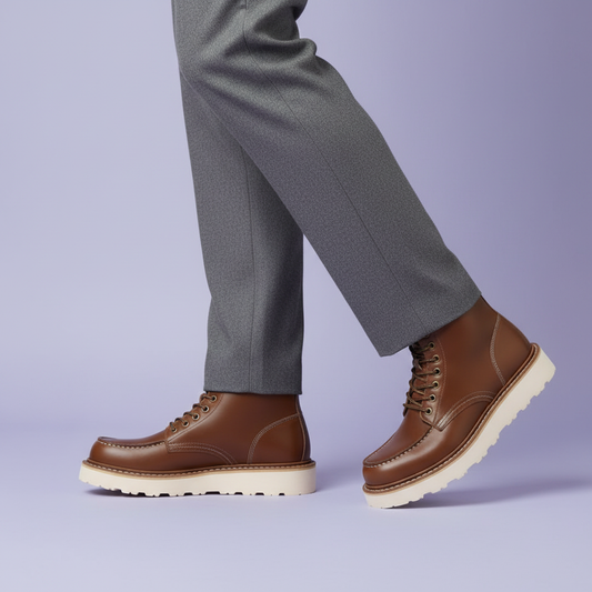 Uriel Schnürstiefeletten Herren | Strapazierfähige Lederschuhe