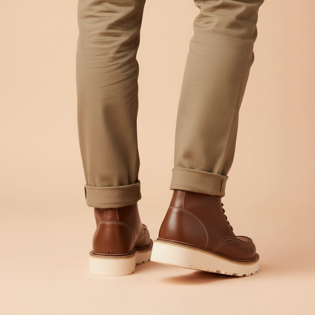 Uriel Schnürstiefeletten Herren | Strapazierfähige Lederschuhe