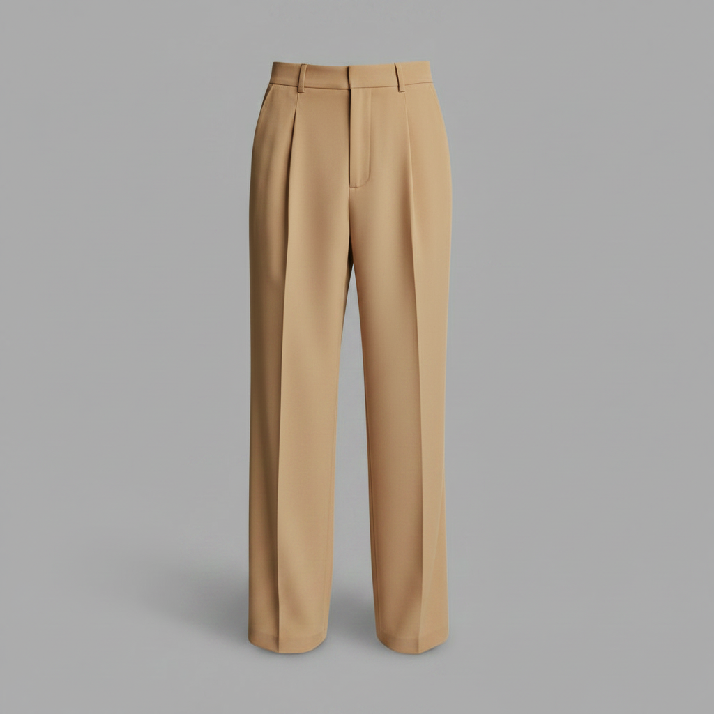 Herren-Plisseehose | Formelle Bundfaltenhose