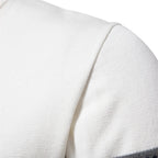 Herren Winterpullover mit Reißverschluss - Regular Fit aus Baumwolle