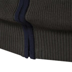 Herren Strickjacke mit Reißverschluss – Baumwolle