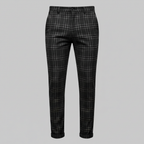 Herren Chinohose mit Karomuster – Slim Fit
