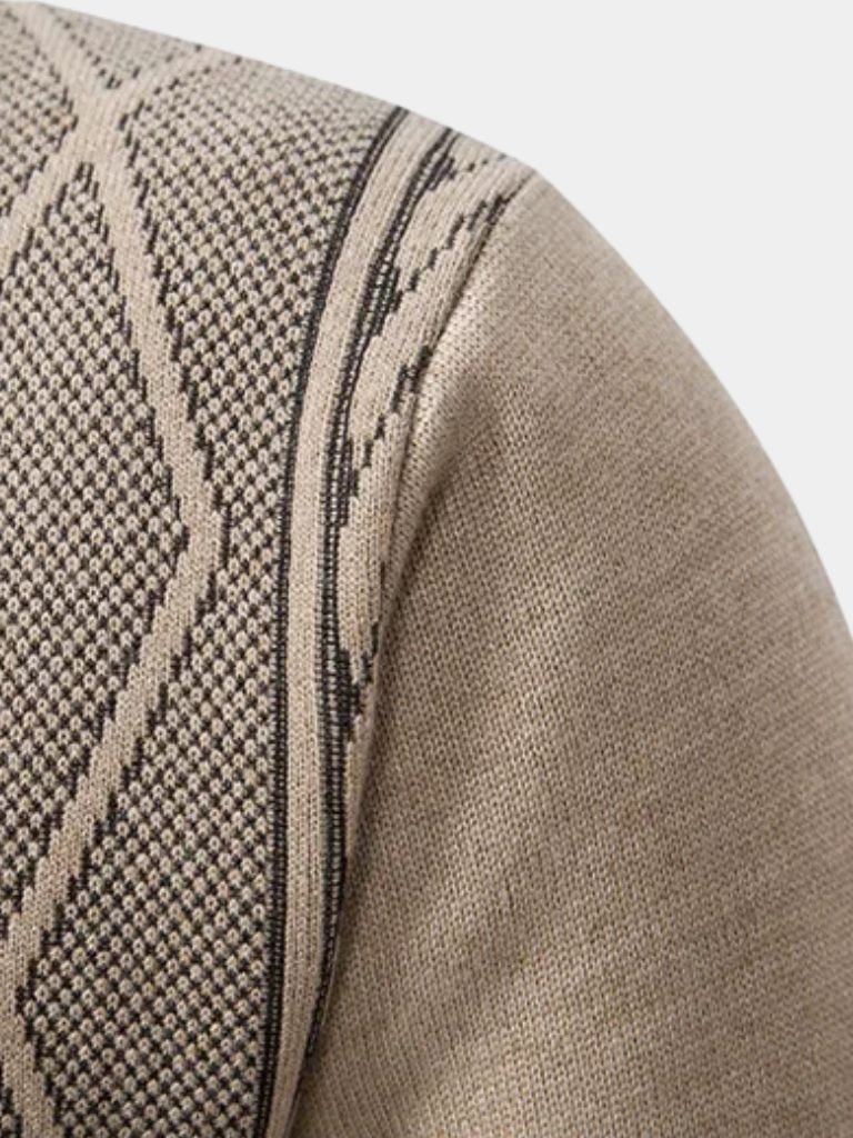 Herren Strickjacke mit Reißverschluss – Regular Fit