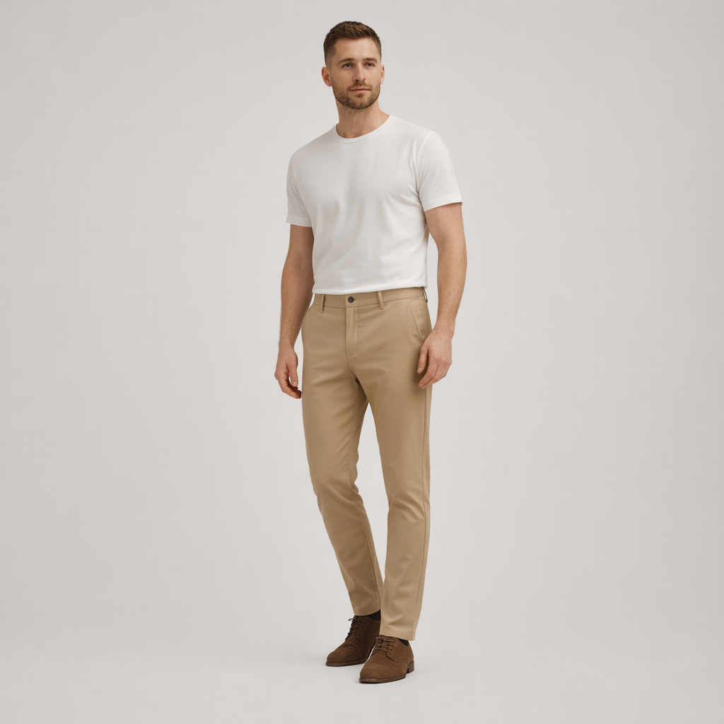 Saul | Slim-Fit-Hose für Herren — Khaki