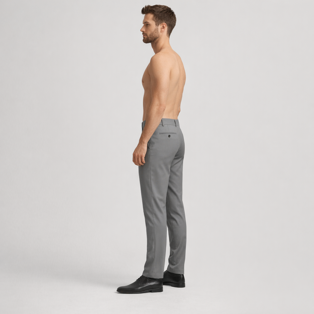 Saul | Slim-Fit-Hose für Herren — Grau