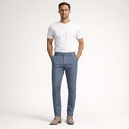 Saul | Slim-Fit-Hose für Herren — Blaugrau