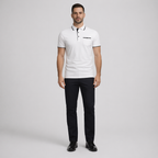 Herren Poloshirt – Elegantes Freizeit-Polo — Weiß