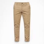 Herren Slim Fit Chinohose – Elegante Chino — Beige