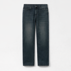 Herren Herbst Jeans – Relaxed Fit Casual Stretch Jeans — Dark Wash