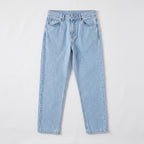 Herren Baggy Jeans im Loose Fit — Hellblau