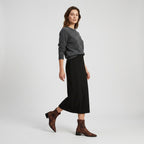 Damen Wildleder-Stiefeletten mit Blockabsatz — Leopard