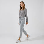 Damen Loafer-Sneaker mit Metallspange — Weiß