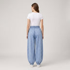 Damen High Waist Balloon Jeans – Relaxed Fit
