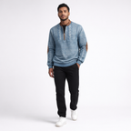 Herren Strickpullover Winter Relaxed Fit — Blau