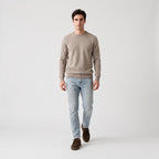 Herren Mokassinschuhe aus Suede mit Kreppsohle — Dunkelbraun
