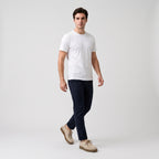 Herren Mokassinschuhe aus Suede mit Kreppsohle — Beige