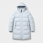 Herren Winterjacke Parka mit Kapuze – Regular Fit — Weiß