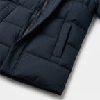 Herren Winterjacke Parka mit Kapuze – Regular Fit — Dunkelgrün