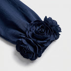Damen Zweiteiler mit weiter Hose – Relaxed Fit — Dark blue