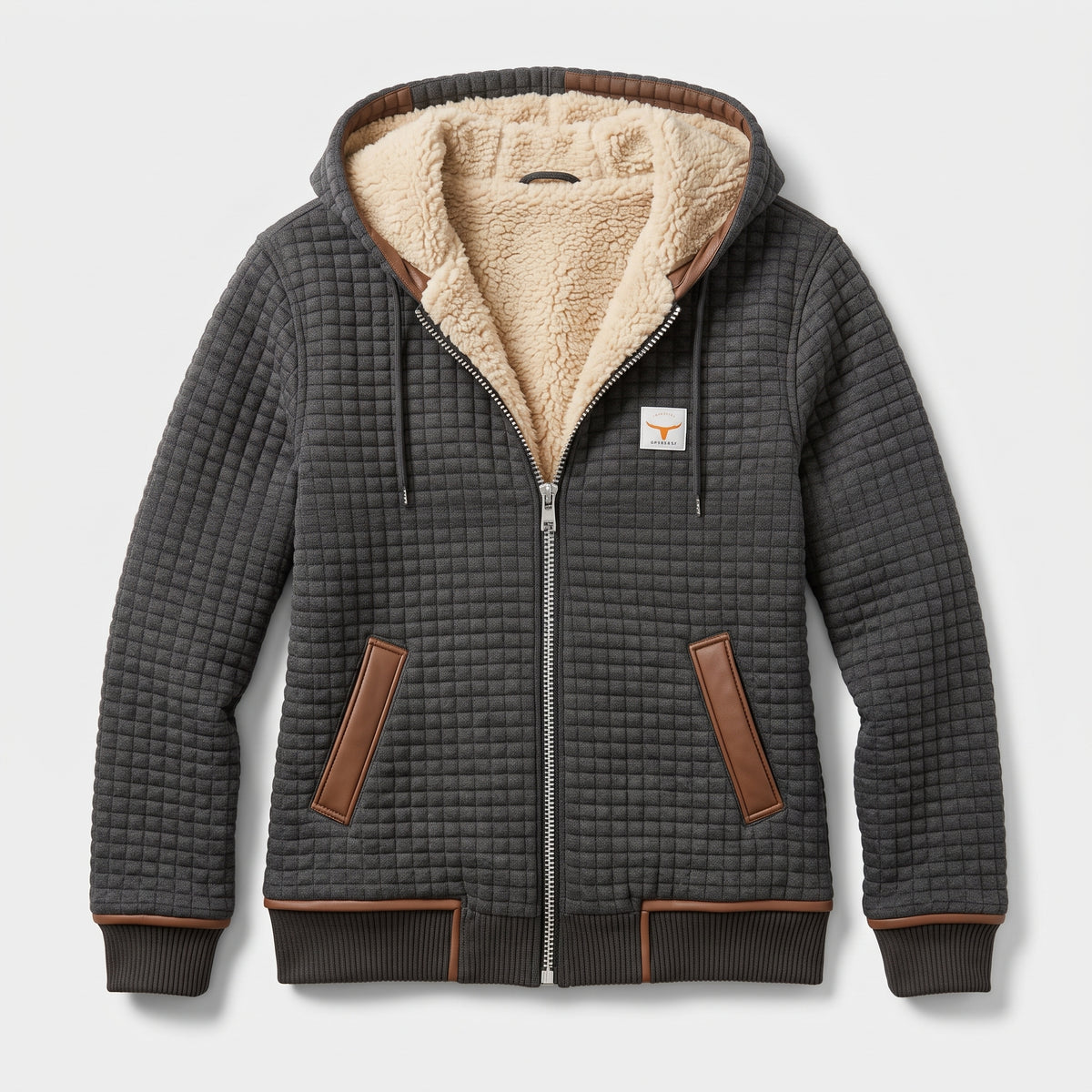 Damen Steppjacke mit Kapuze und Fleecefutter – Regular Fit