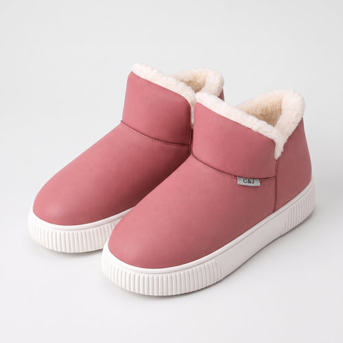 Damen Gefütterte Winterboots mit Plüschfutter – Regular Fit — Pink