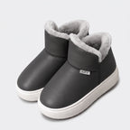 Damen Gefütterte Winterboots mit Plüschfutter – Regular Fit — Grau