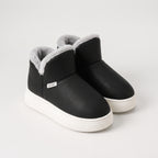 Damen Gefütterte Winterboots mit Plüschfutter – Regular Fit — Schwarz
