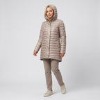 Damen Übergangs-Steppjacke mit Kapuze – Regular Fit
